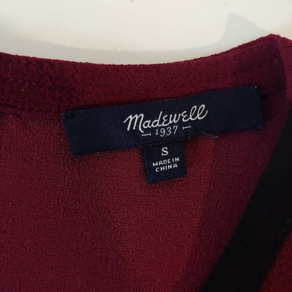 Madewell Crepe Canal Tank Top S - Picture 7 of 8